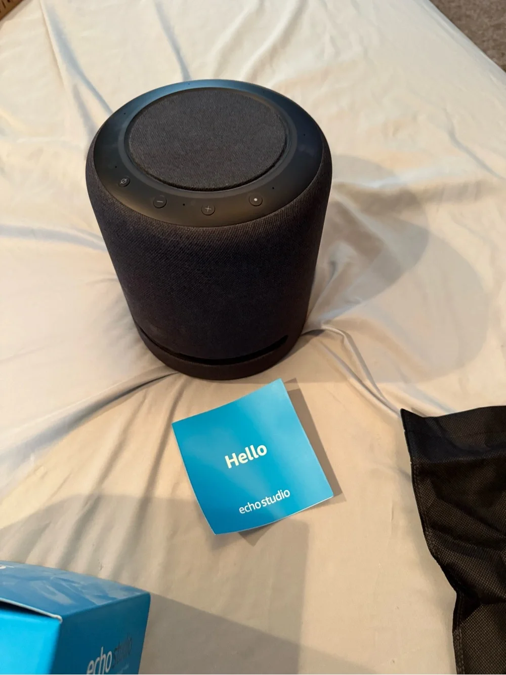 Amazon Echo Studio Alexa powered speaker. - Picture 3 of 5
